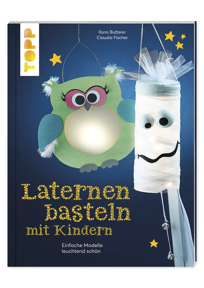 Buch "Laternen basteln mit Kindern", 48 Seiten