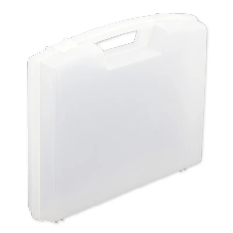 Tom plastlåda, ca. 22x15x4,5 cm