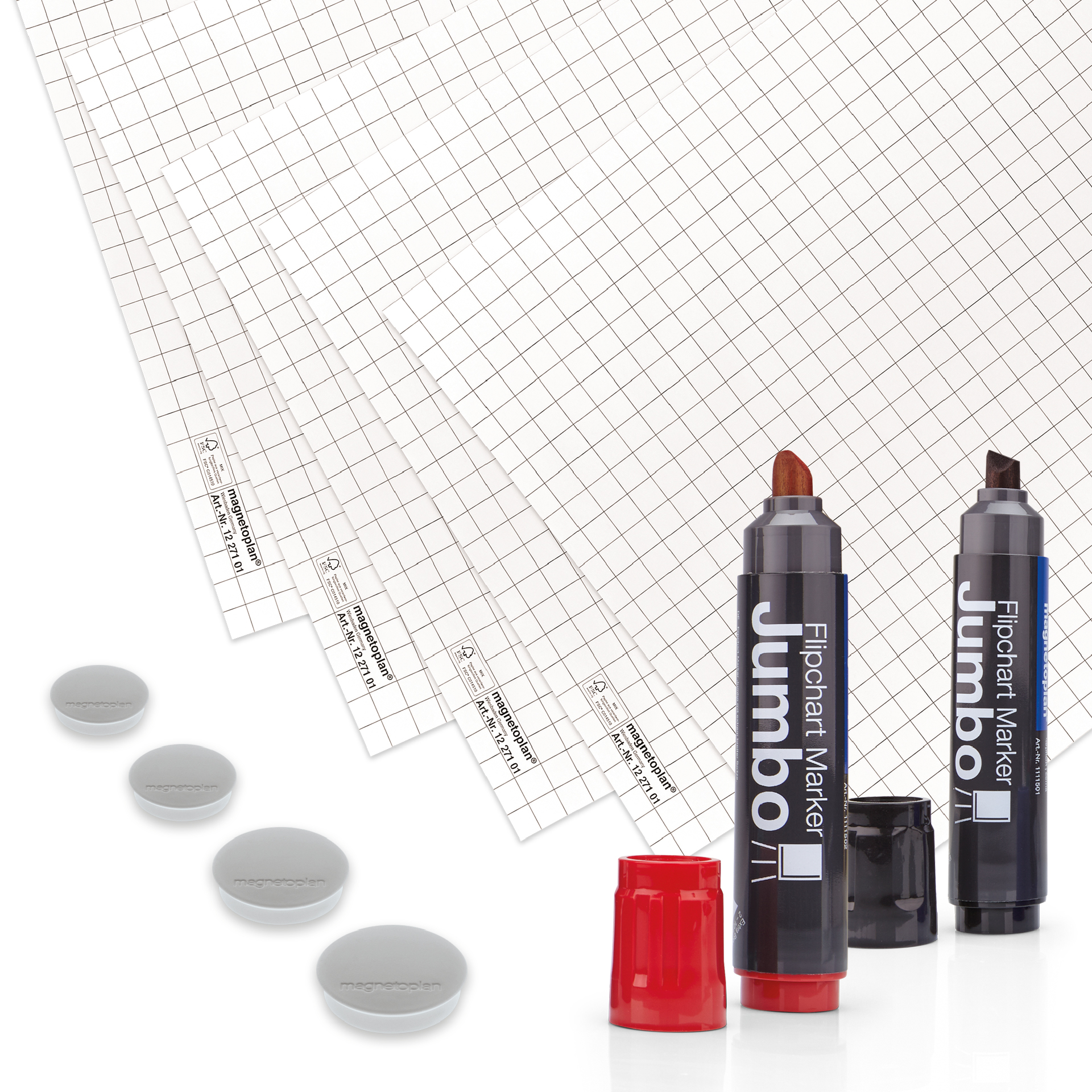 TimeTEX Flipchart-Starter-Set, 11-tlg.