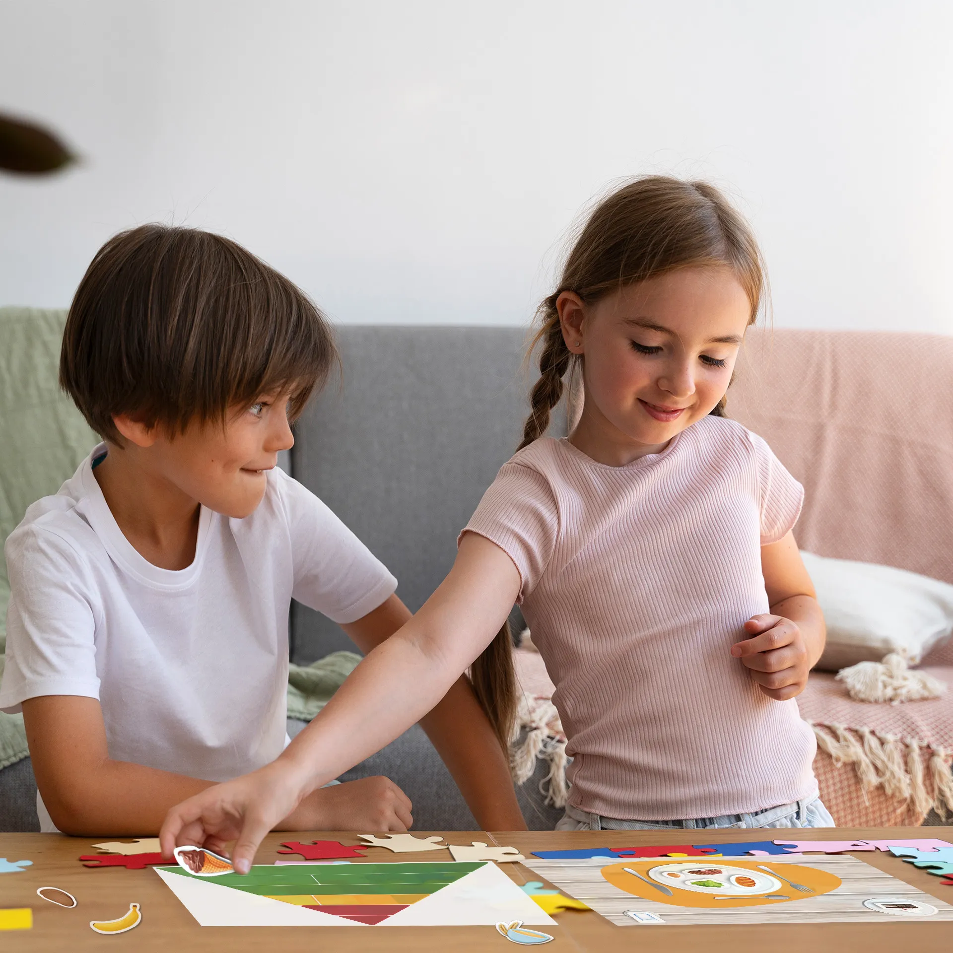 Gruppen-Set Gesunde Ernährung, magnetisch, 130-tlg.