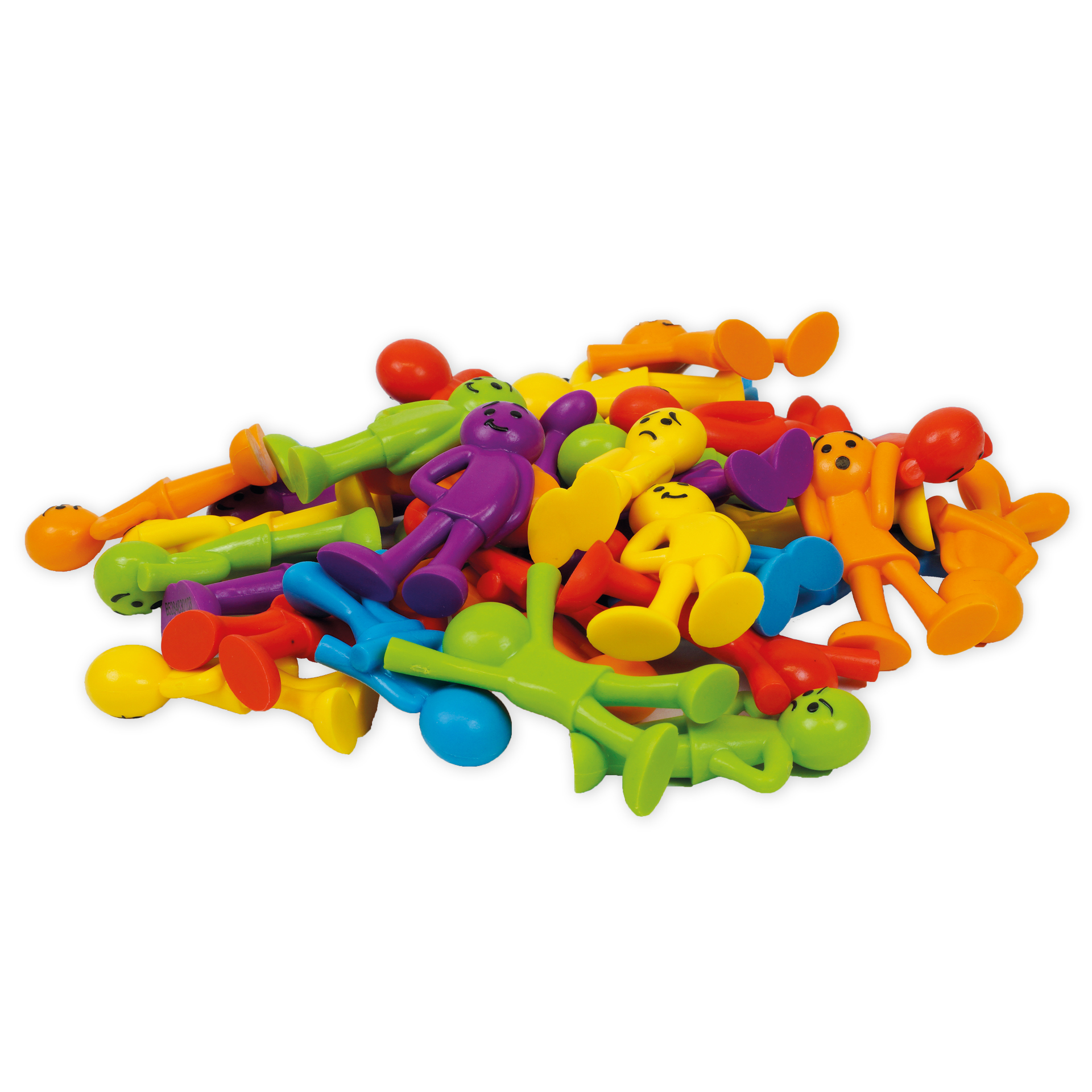 Set Emotions-Figuren farbig sortiert, 54-tlg., in Box Set Emotions-Figuren farbig sortiert, 54-tlg., in Box