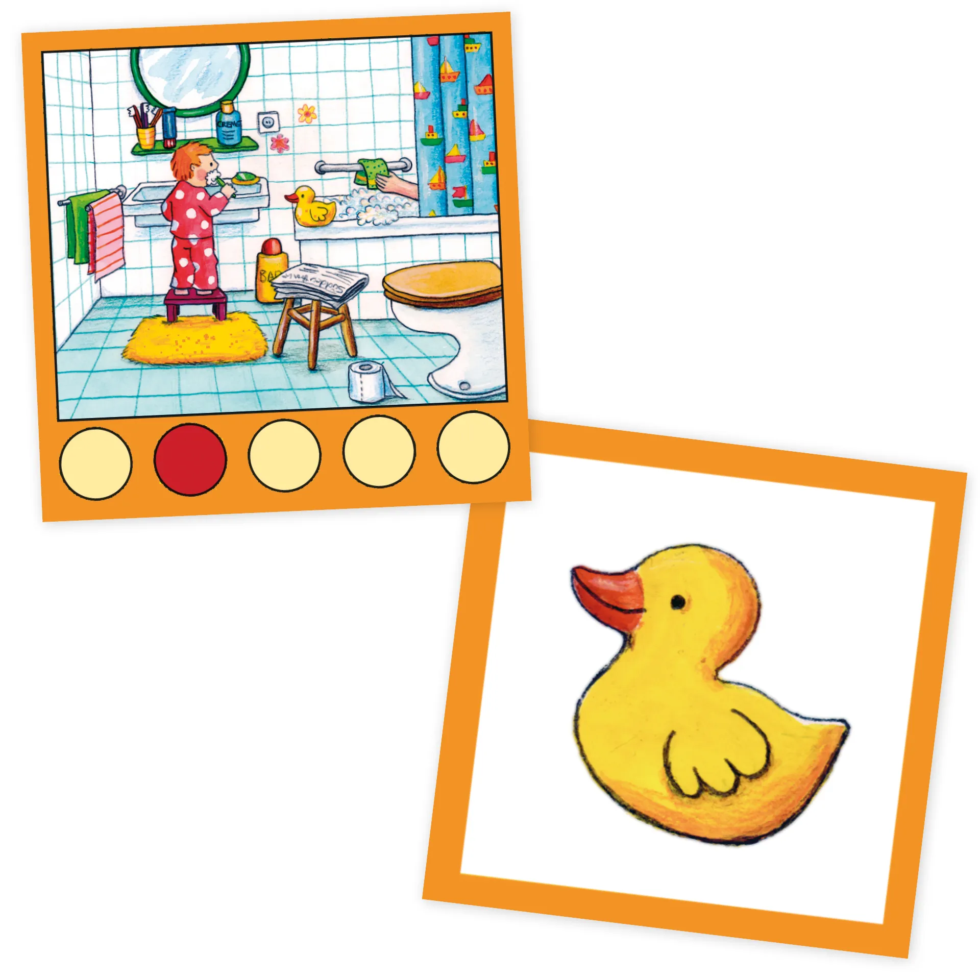 Lernspiel "Spielhaus", 43-tlg.