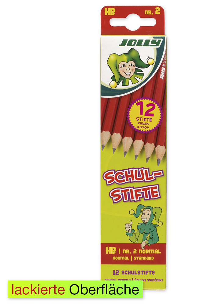 JOLLY Bleistift lackiert, 12-tlg.