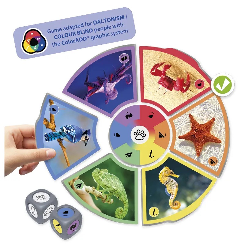 Lernspiel "Primär- und Sekundärfarben", 44-tlg.