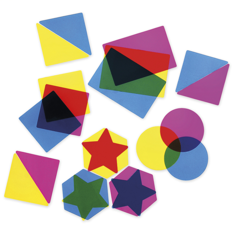Hagemann Acrylformen "Geometrische Flächen", 21-tlg.