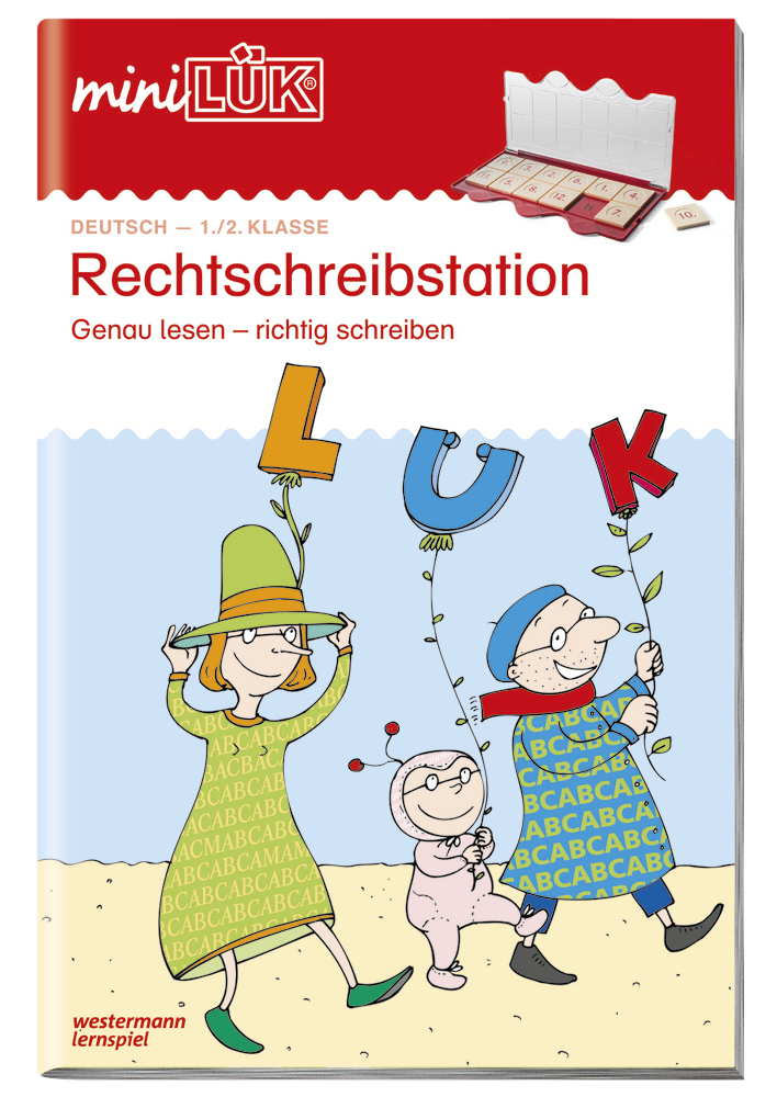 TimeTEX miniLÜK Deutsch 1./2. Klasse "Rechtschreibstation Genau lesen - richtig schreiben"