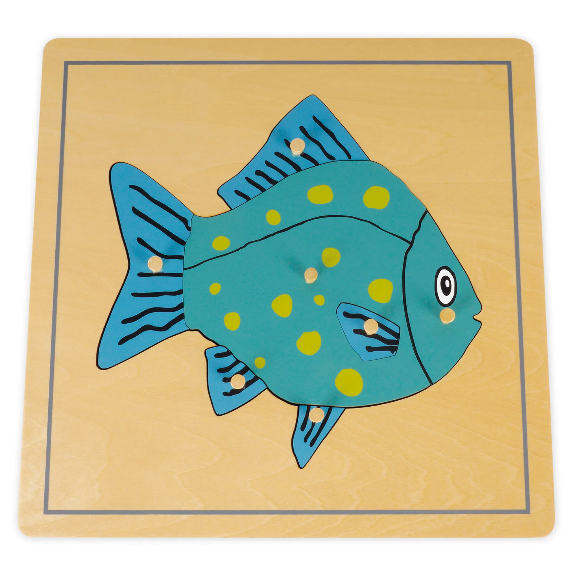 TimeTEX Set Tierpuzzle mit Ständer "Montessori Premium"