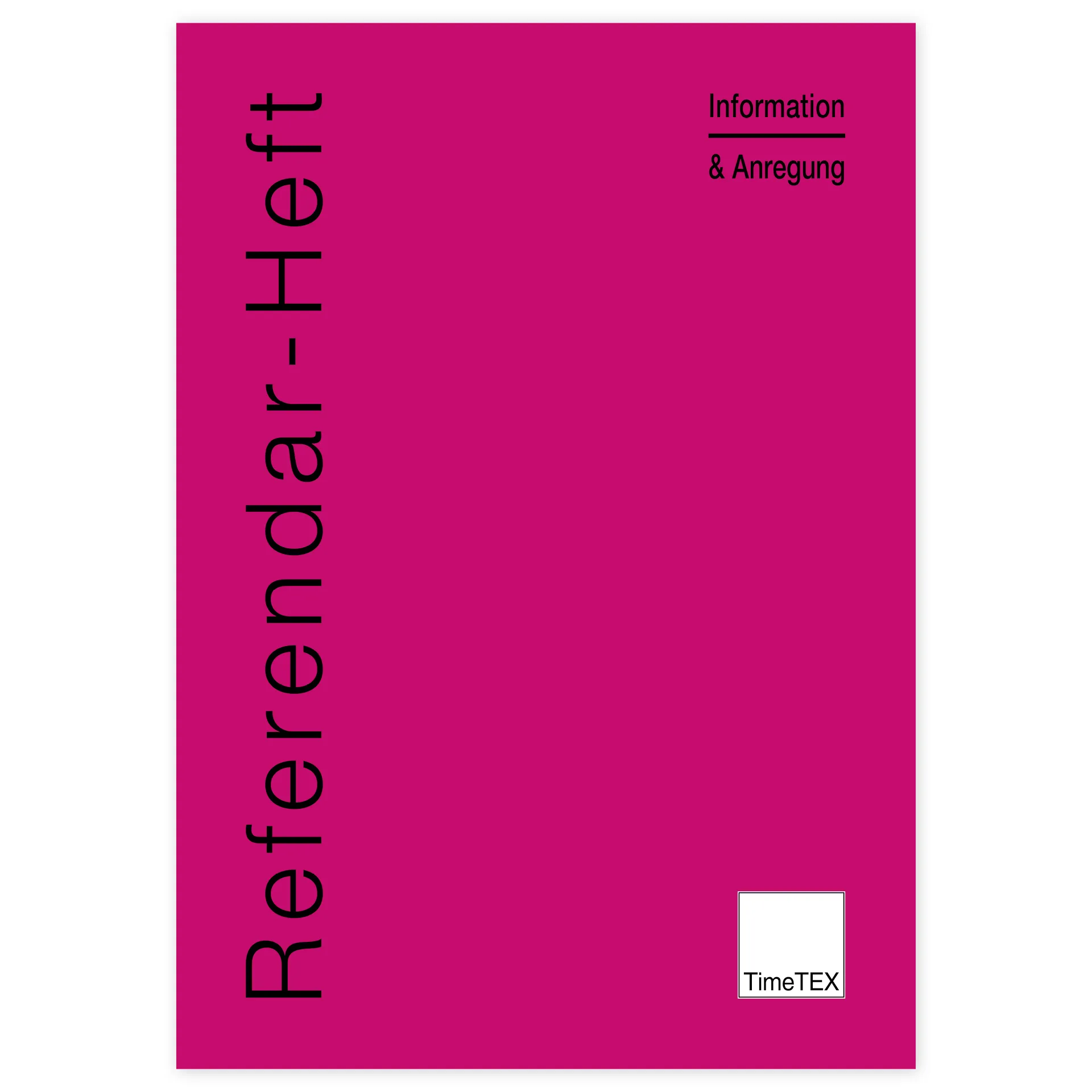 TimeTEX Referendar-Heft A4