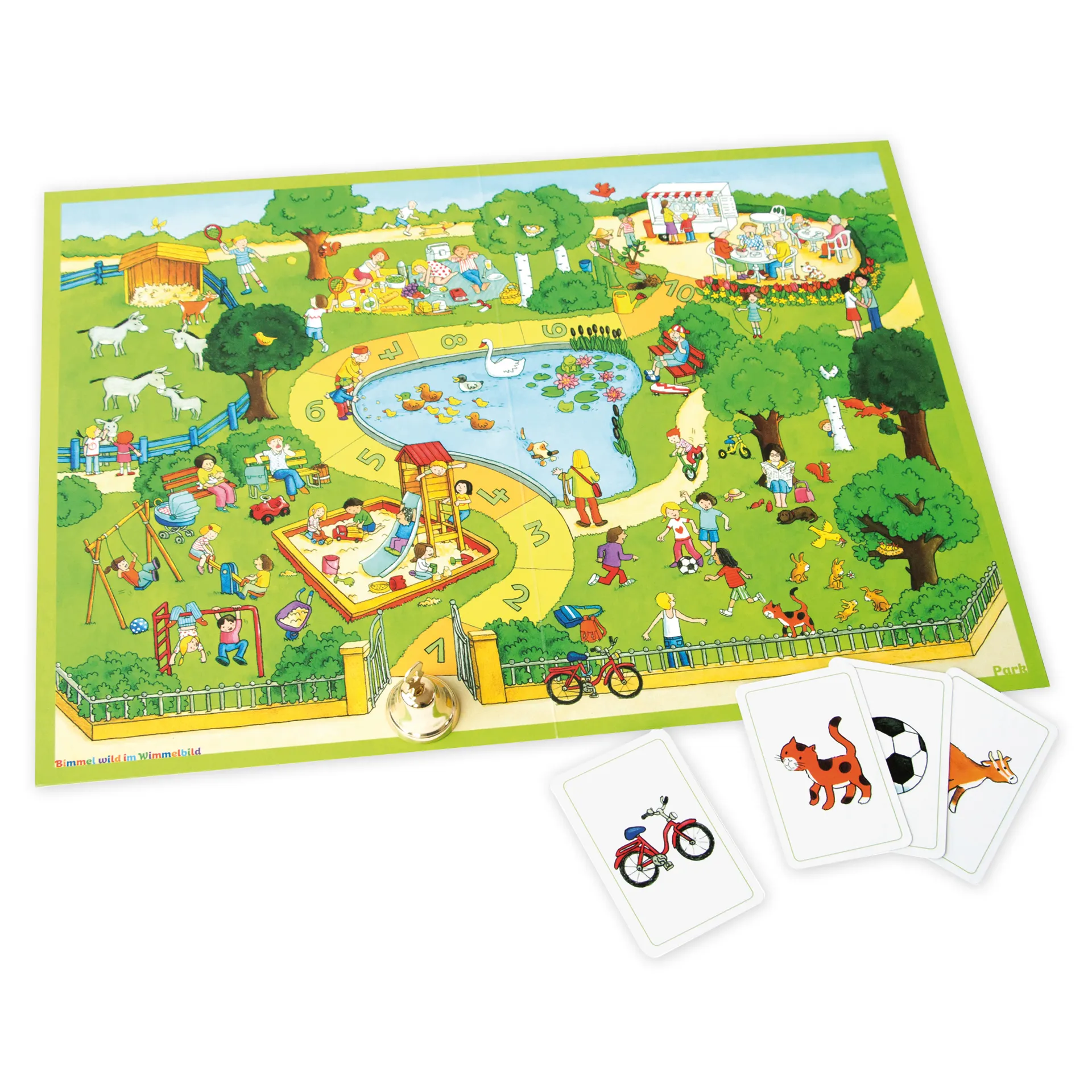 Lernspiel "Bimmel wild im Wimmelbild", 68-tlg.
