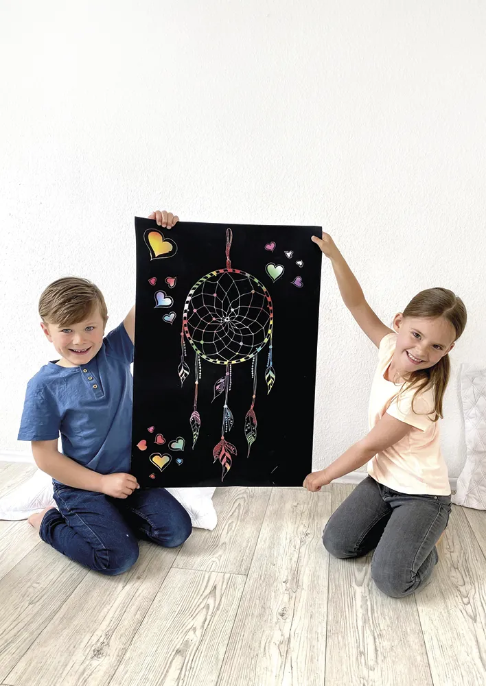 beleduc Kratzposter XL, 8 Stück