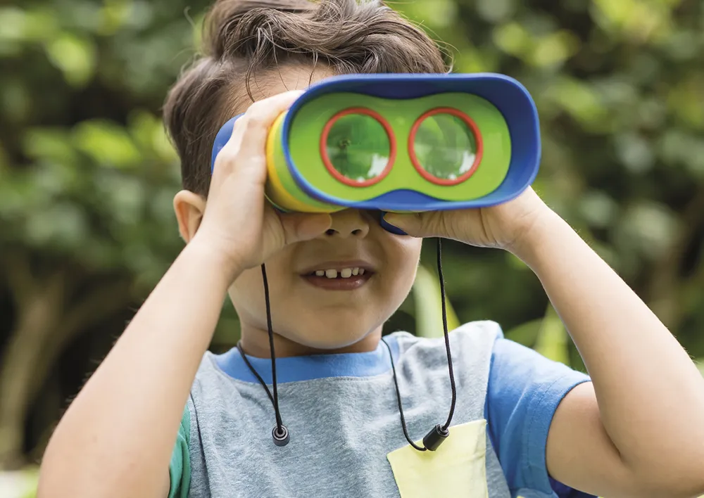 Mein erstes Fernglas, 2-fache Vergrößerung