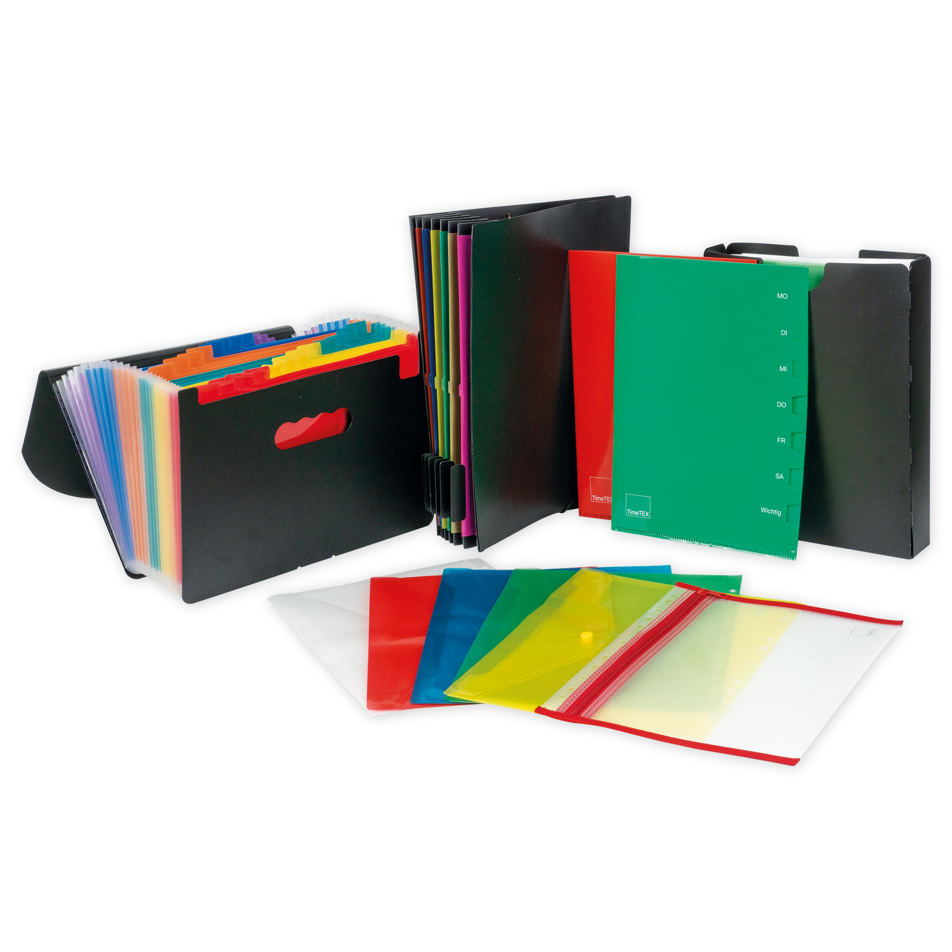 TimeTEX Büro-Organisations-Set "Mobilität", 11-tlg.