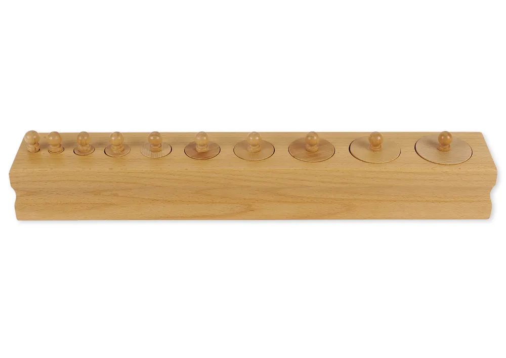 TimeTEX Block mit Zylindern 2 "Montessori Premium"