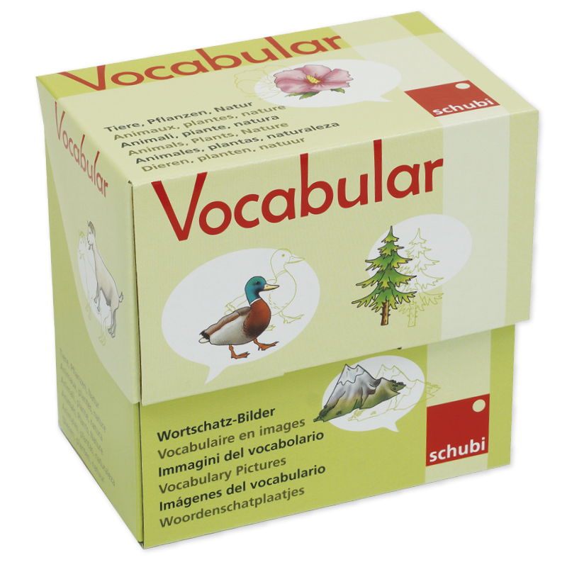 TimeTEX Bilderbox "Vocabular Tiere, Pflanzen, Natur"