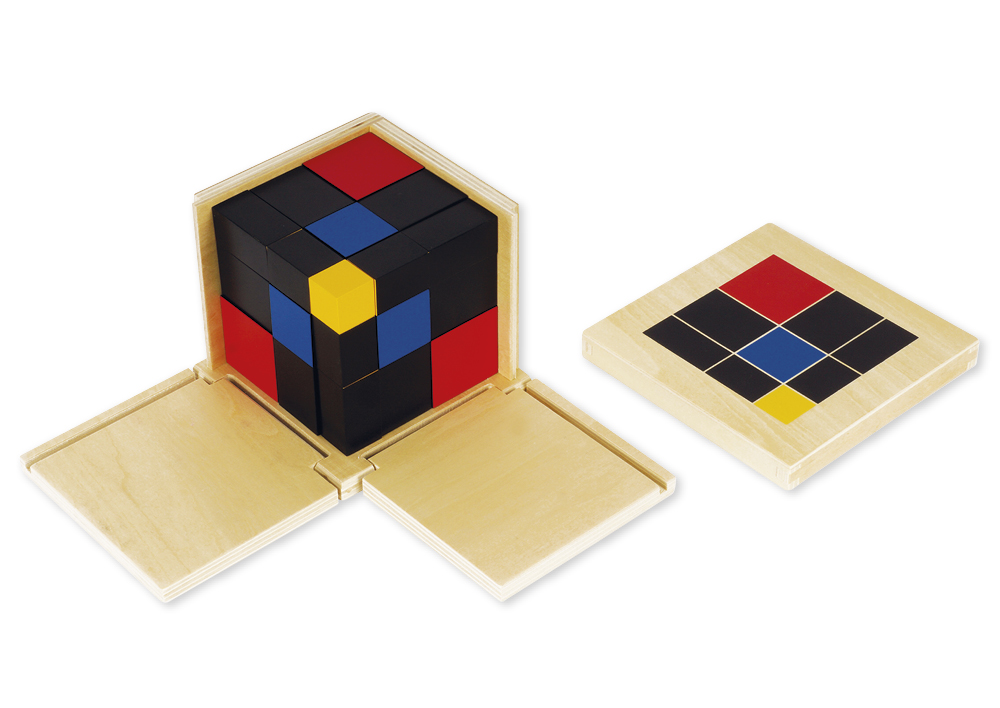 TimeTEX Trinomischer Würfel "Montessori Premium"