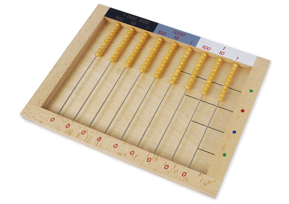 TimeTEX liggende beregningsramme "Montessori Premium"