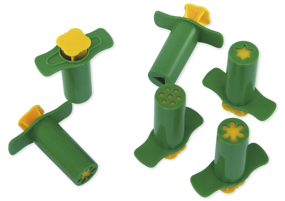 TimeTEX Modellier-Musterspritzen, 6-tlg.