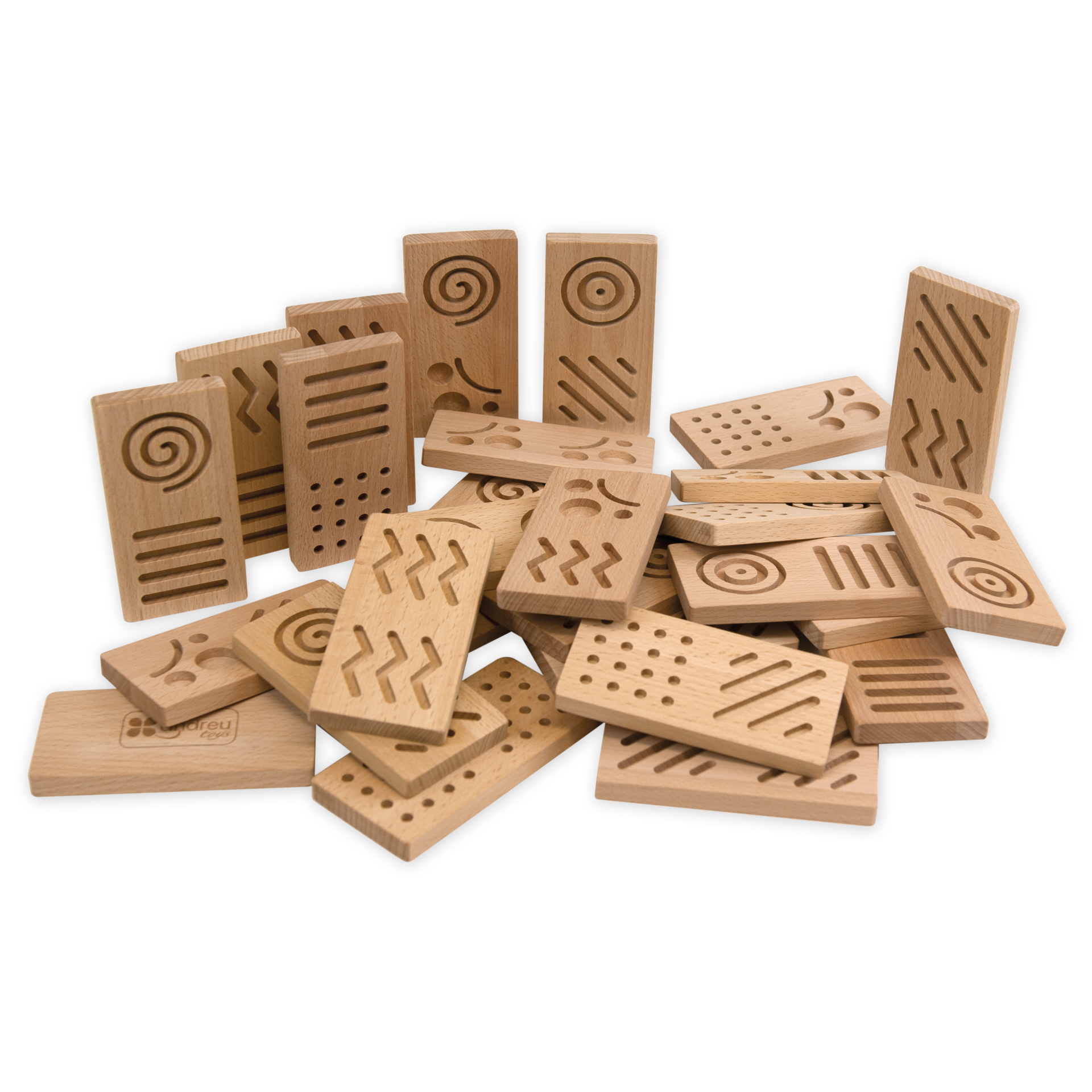 TimeTEX Tast-Domino "Muster", 29-tlg.