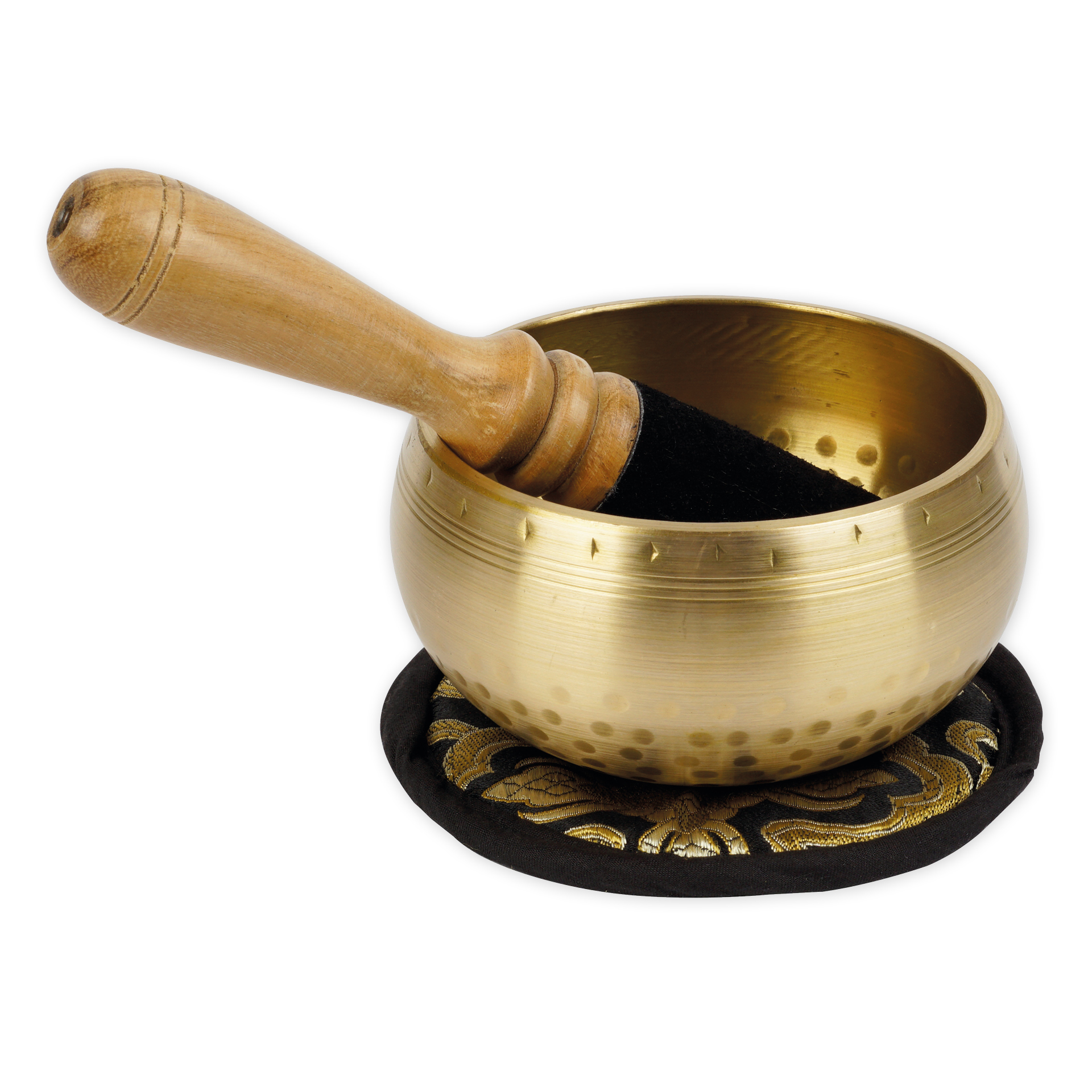 Hagemann Klangschale "Nepal" im Stickbeutel, 12 cm ø, ca. 400 g