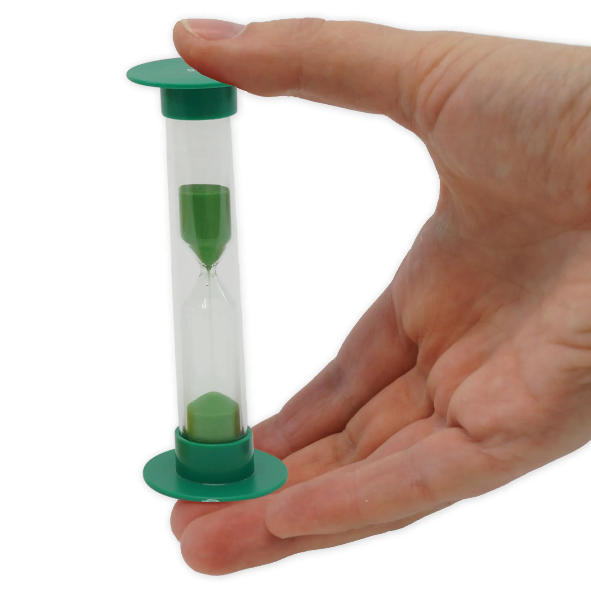 Sanduhren-Set 5-tlg., 10cm hoch, 2,5cm ø (1 Zeiteinheit)