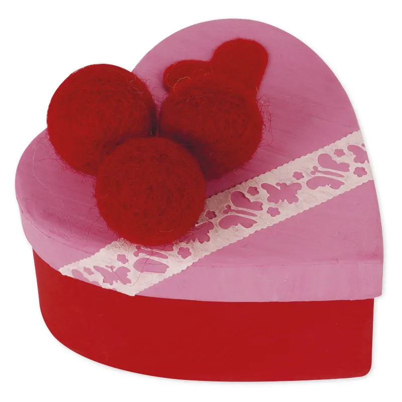 Filz-Aufkleber "Herz", 300 Stück