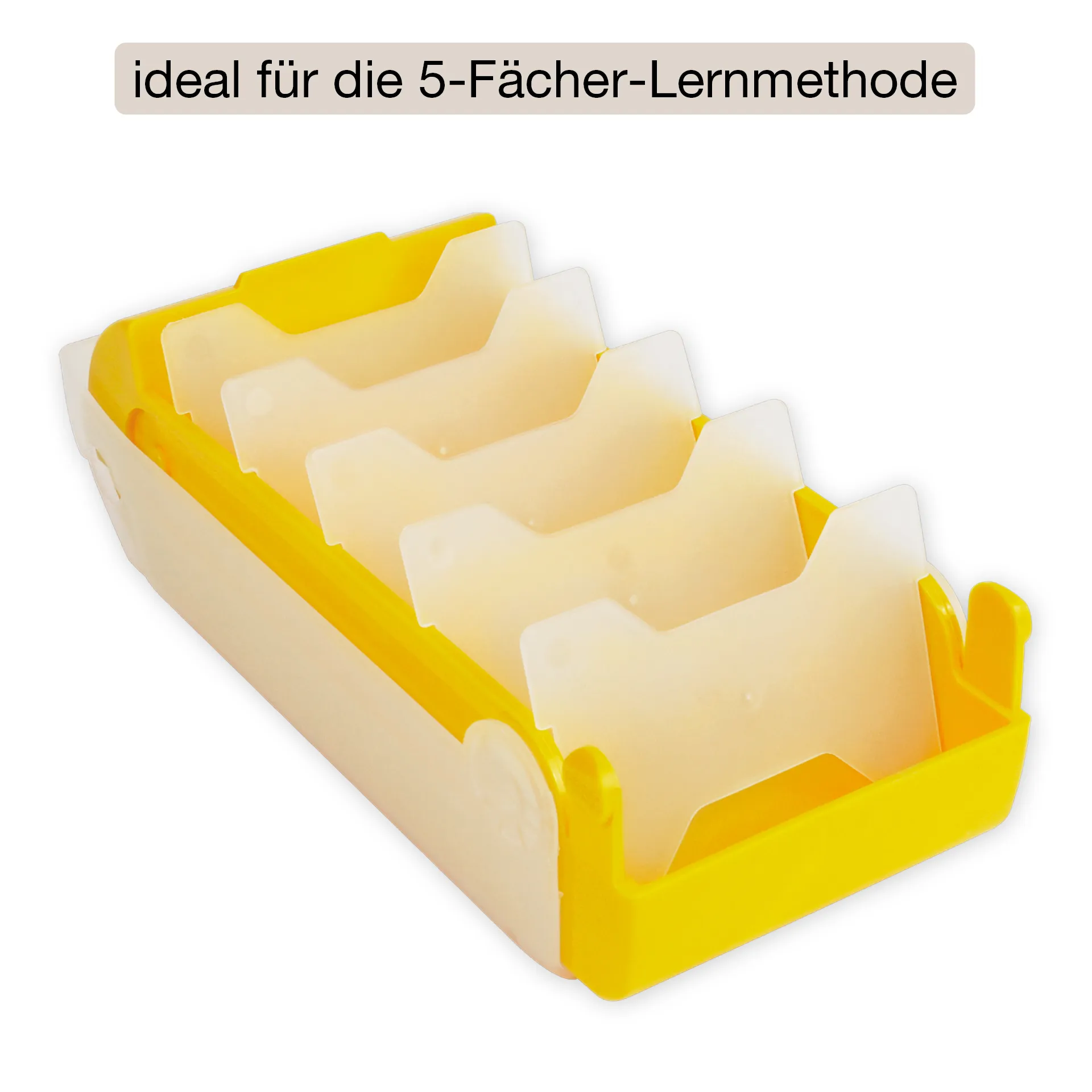 Lärlåda A8 plast med 100 inlärningskort