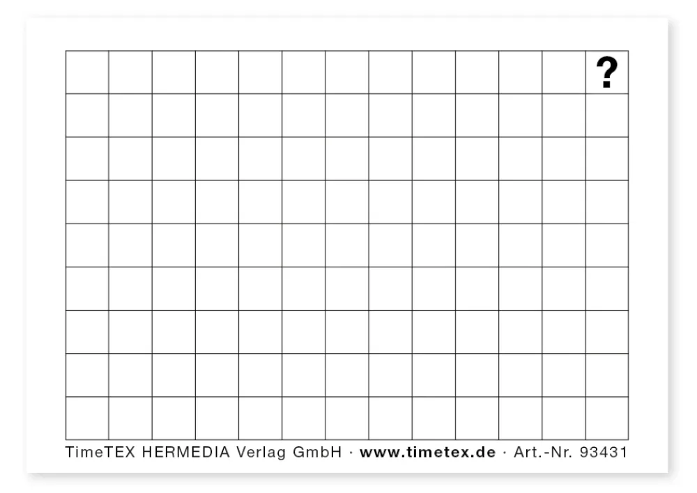 Blanko-Lernkärtchen, A8 weiss, 100 Stück