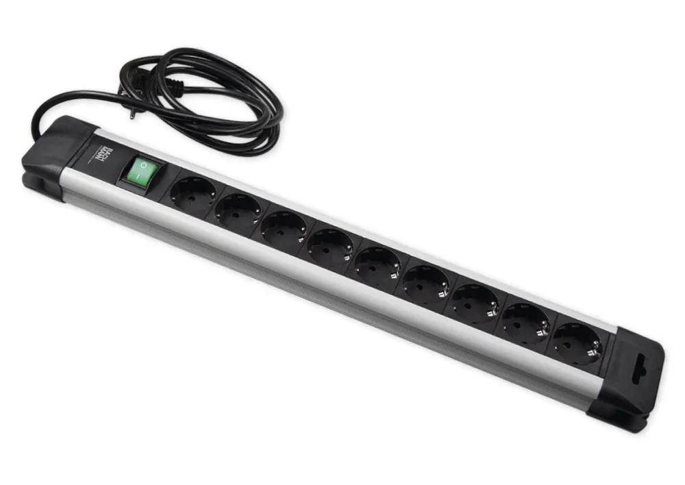 Steckdosen-Leiste, 9-fach, schaltbar