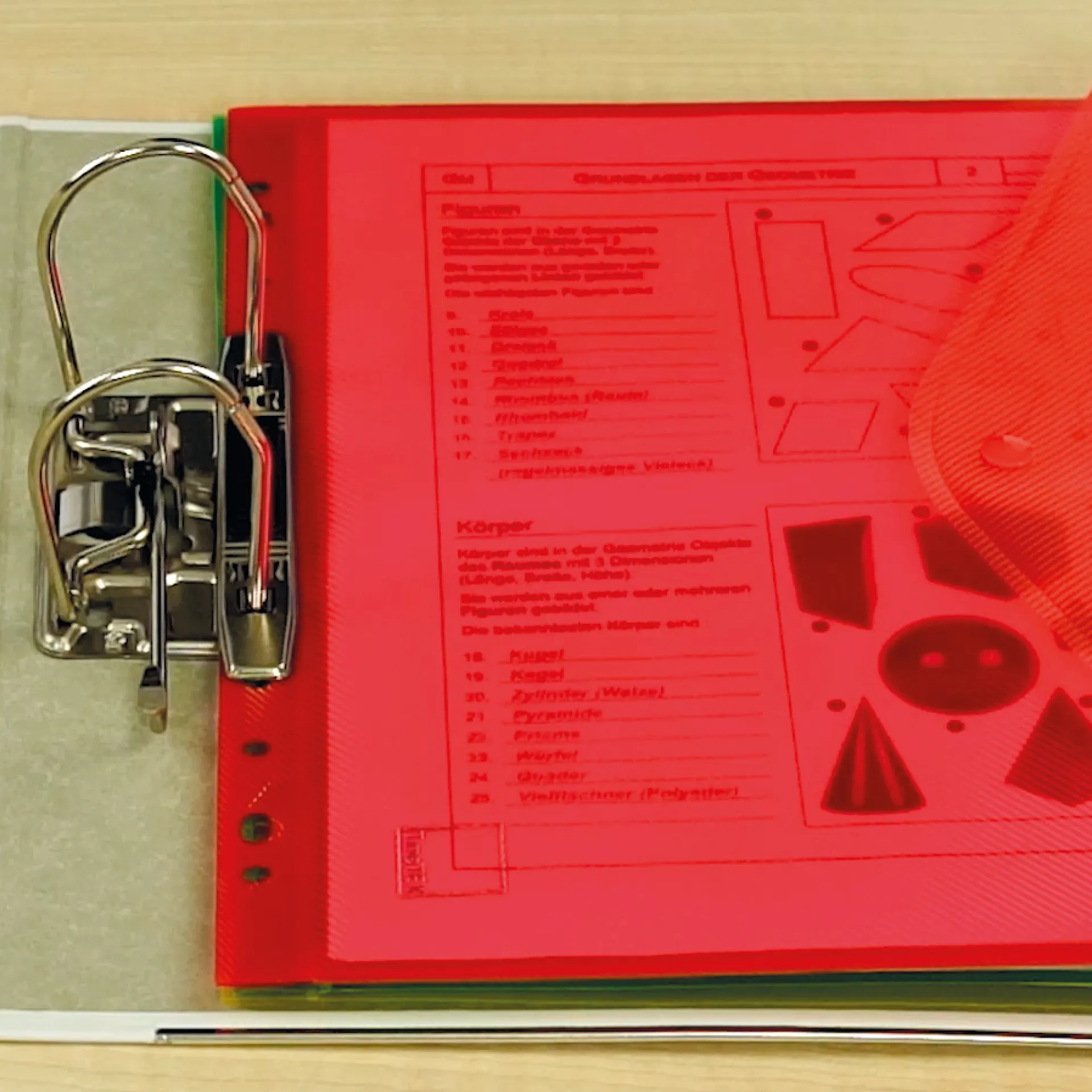 Set med A4 dokumentmappar för arkivering, 5 st., diverse färger