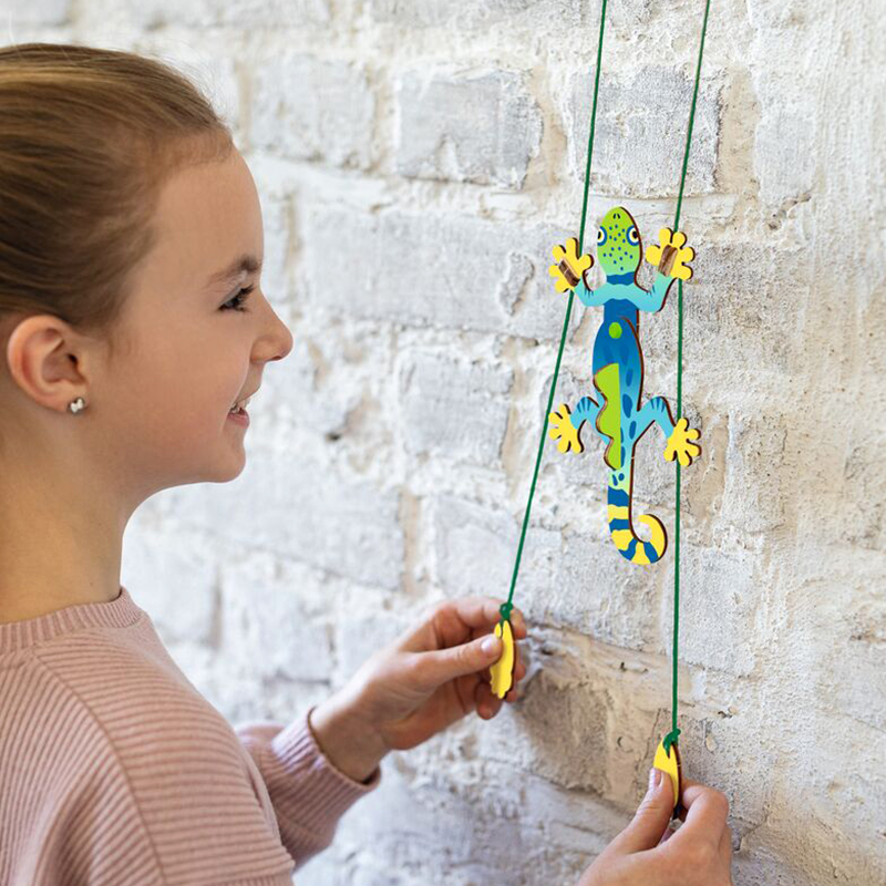 Bausatz "Kletter-Gecko", 14-tlg.