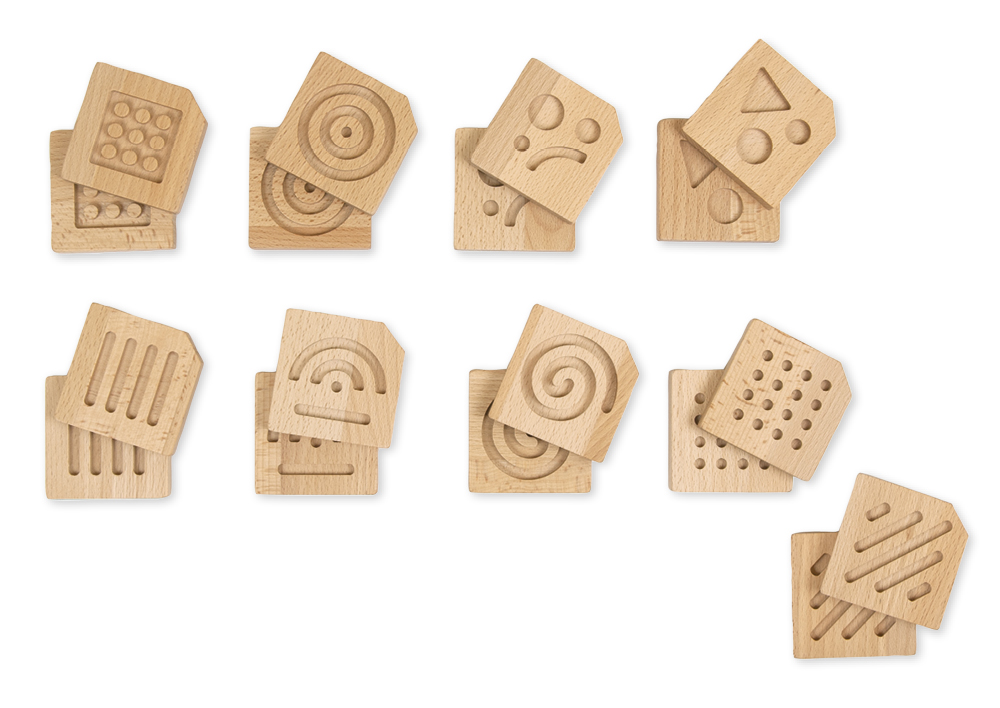 Tast-Memospiel "Puzzle", 20-tlg.