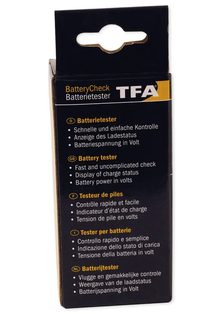 Batterie-Tester, 8,9x2,5x2,7 cm
