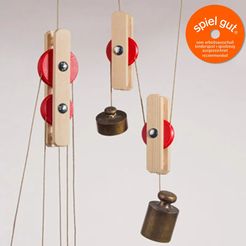 Experimentier-Set "Flaschenzüge", 29-tlg.