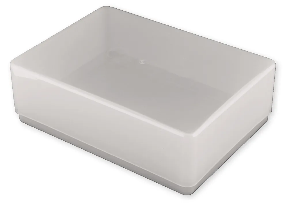 Plastlåda A6, transparent