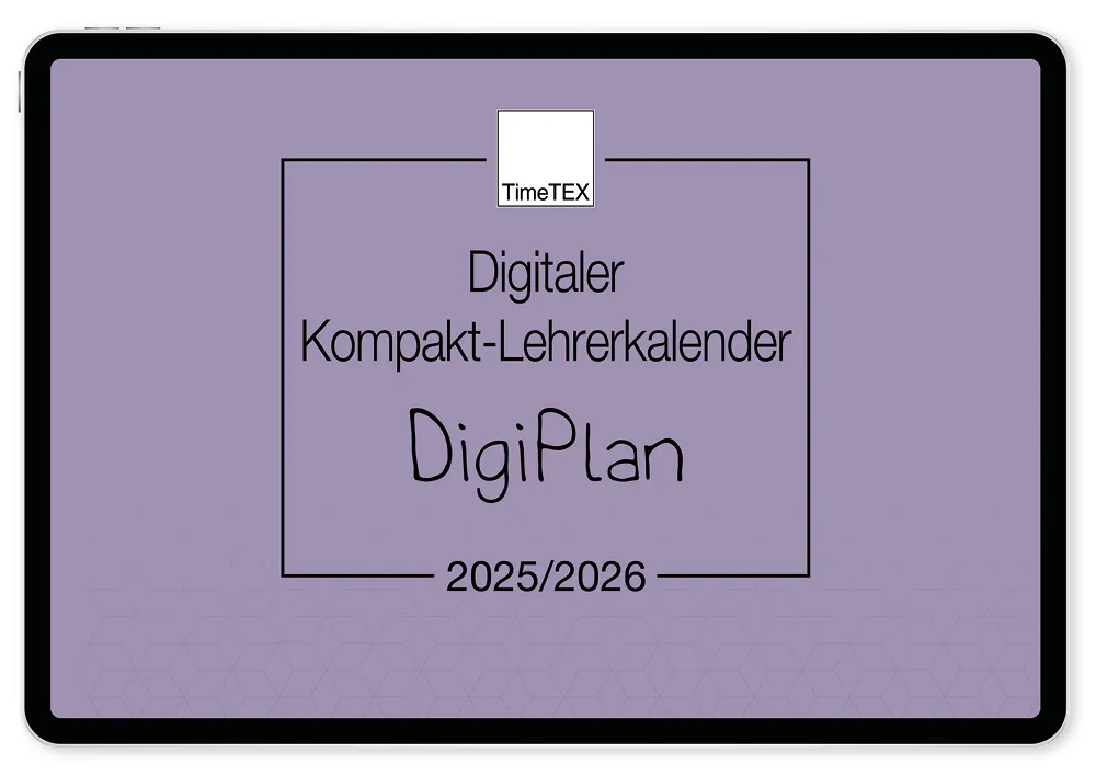 TimeTEX Digitaler Kompakt-Lehrerkalender DigiPlan 2025/2026