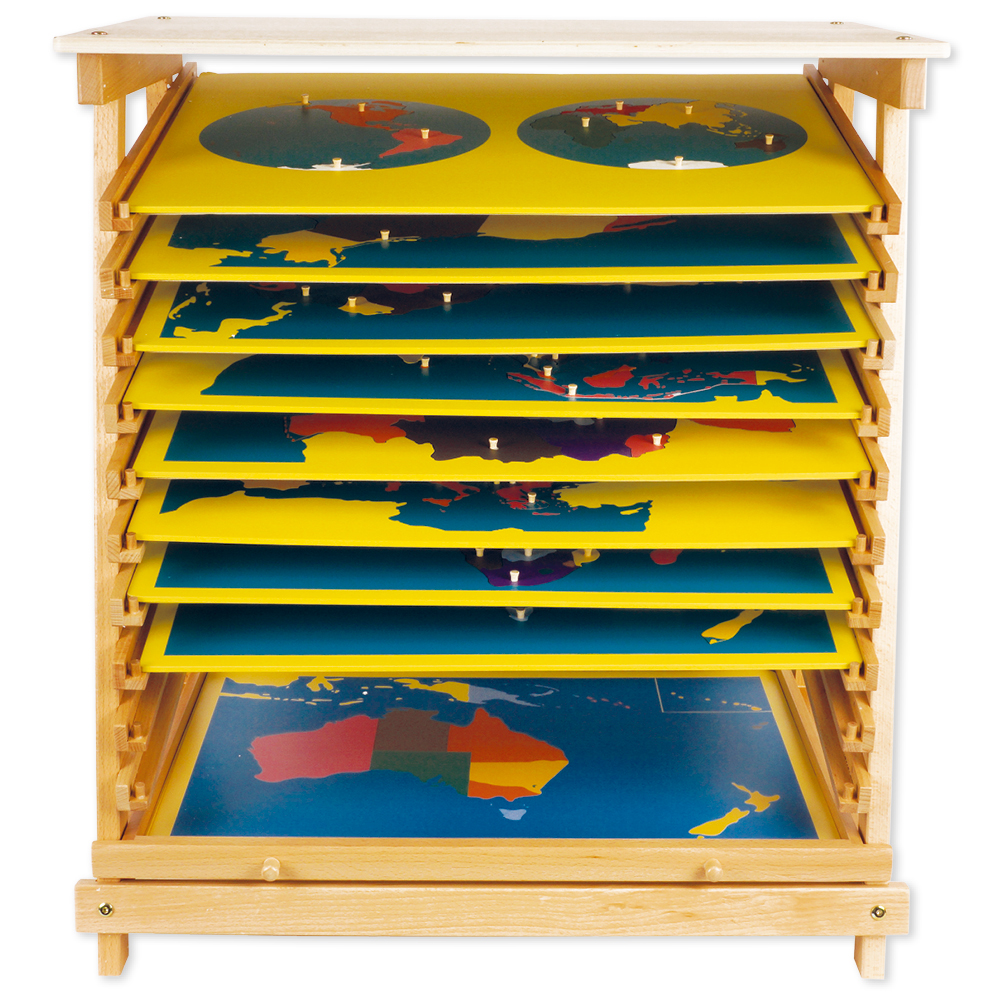 TimeTEX Ständer für 10 Puzzlekarten "Montessori Premium" TimeTEX Ständer für 10 Puzzlekarten "Montessori Premium"