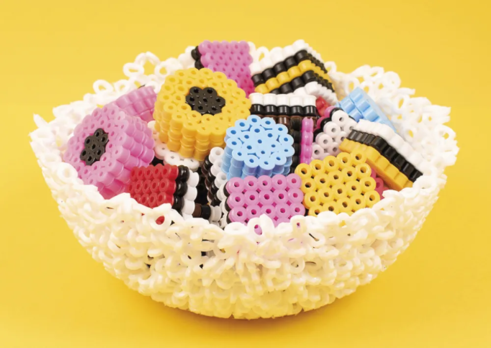 Bügelperlen im Eimer, 20.000 Stück