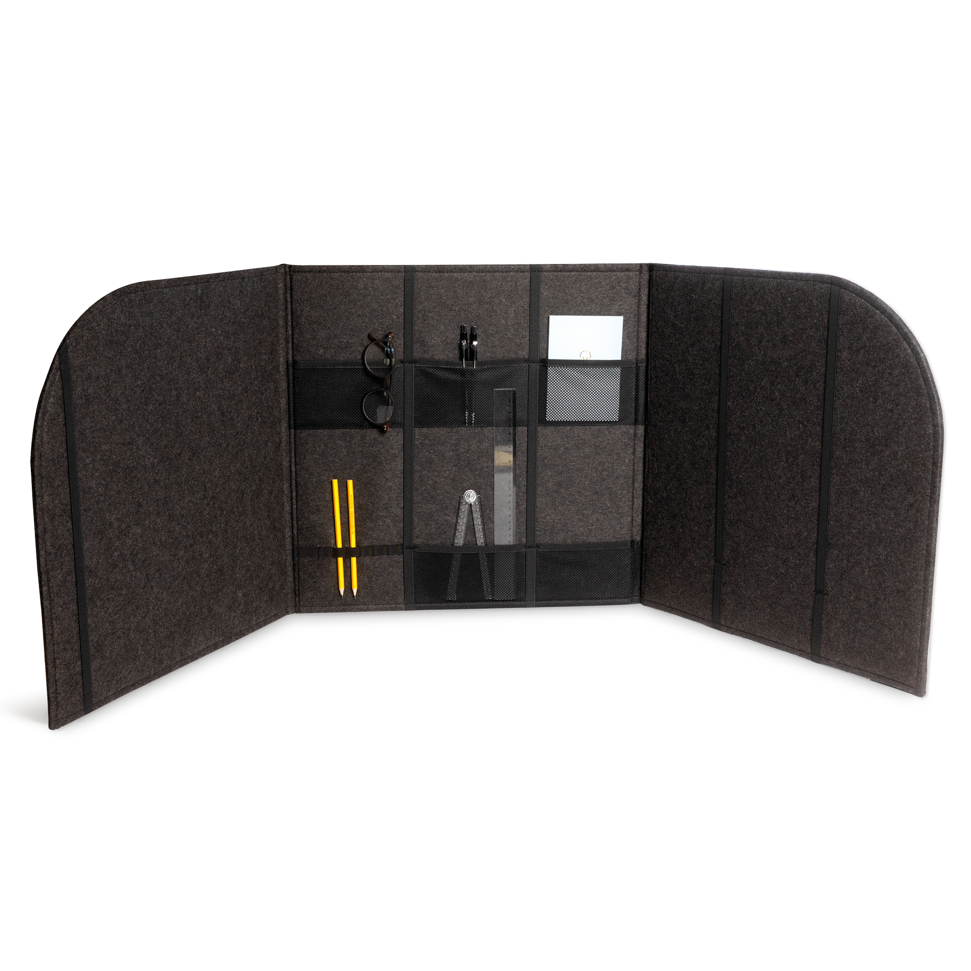 Sichtschutz-Kabine "Deluxe", zusammenklappbar, schalldämpfend