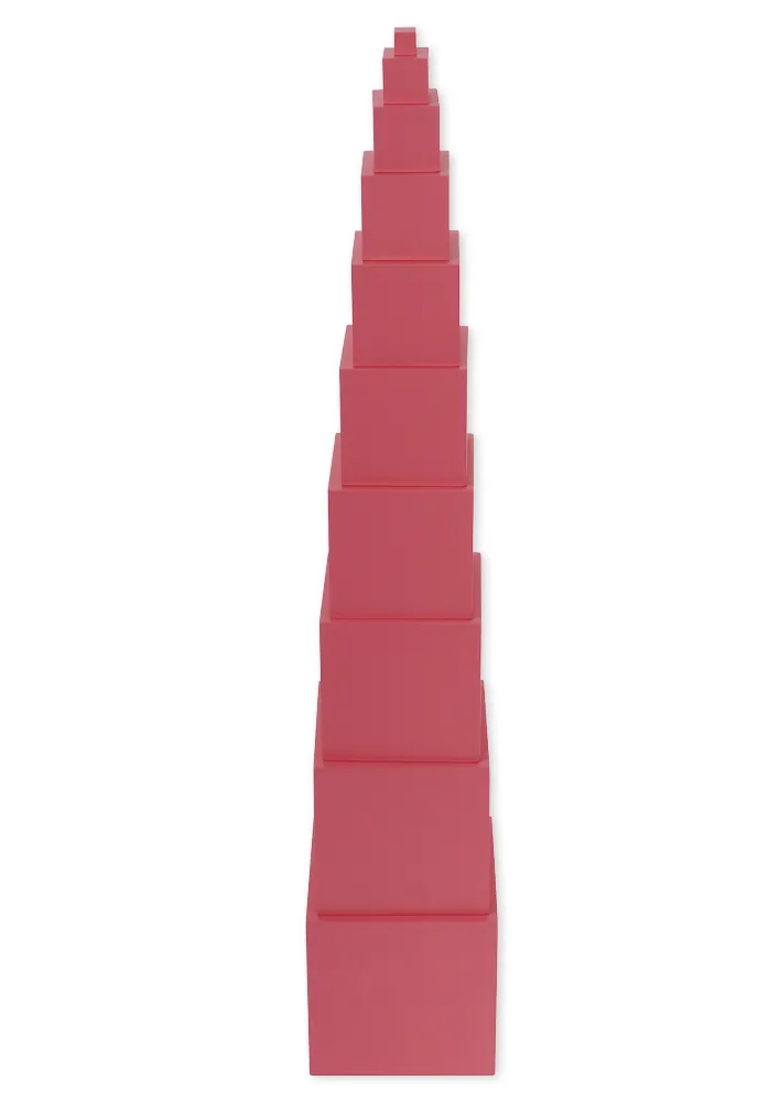 TimeTEX Pink Tower "Montessori Premium"