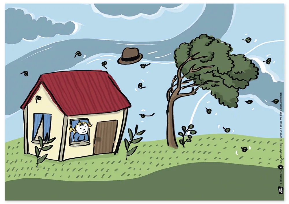 Bildergeschichten-Karten "Unser Wetter", 9-tlg.