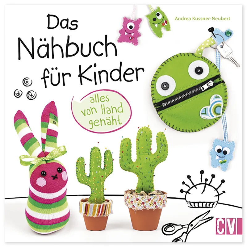 Buch "Das Nähbuch für Kinder - alles von Hand genäht", 64 Seiten