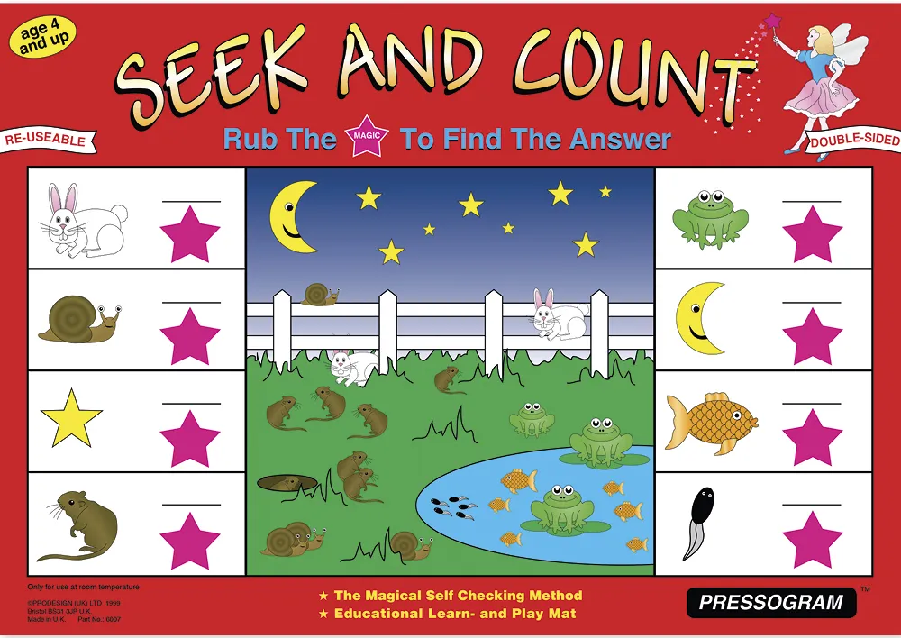 TimeTEX Magic Board "Mathematics" Engelsk magisk räkning