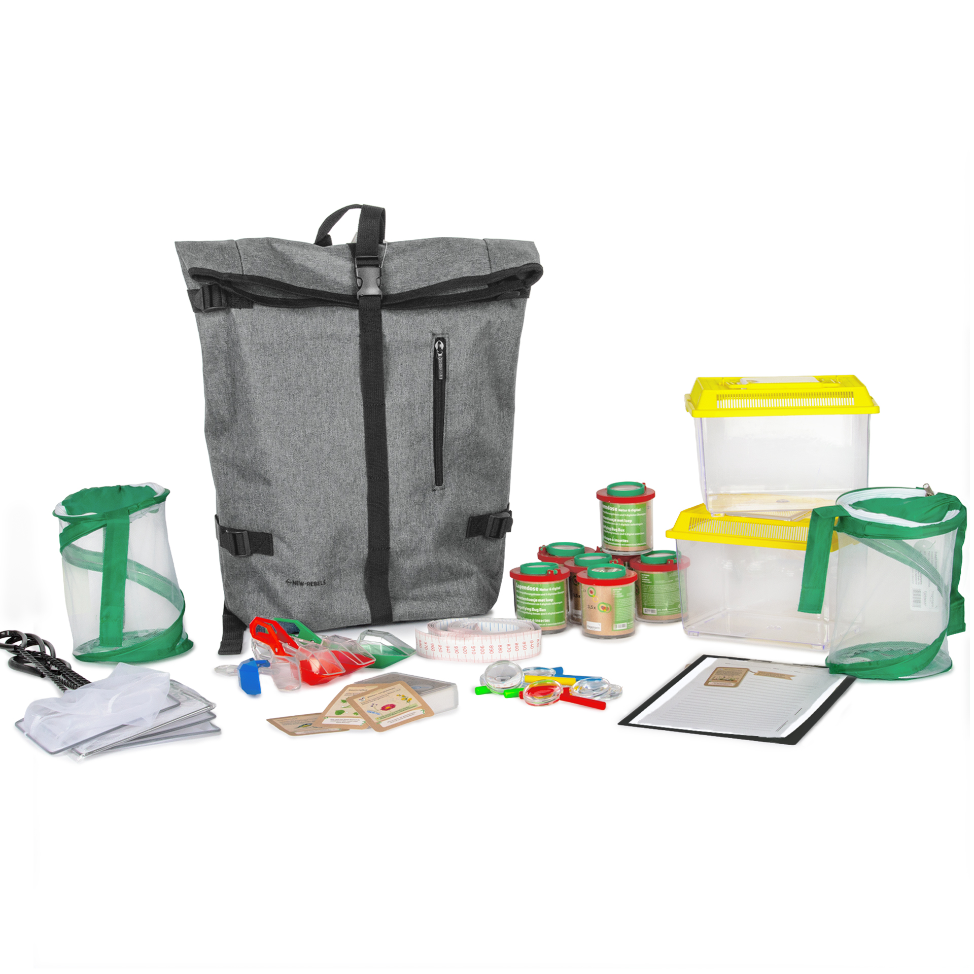 Forscher-Rucksack "Natur", Klassensatz, 38-tlg.