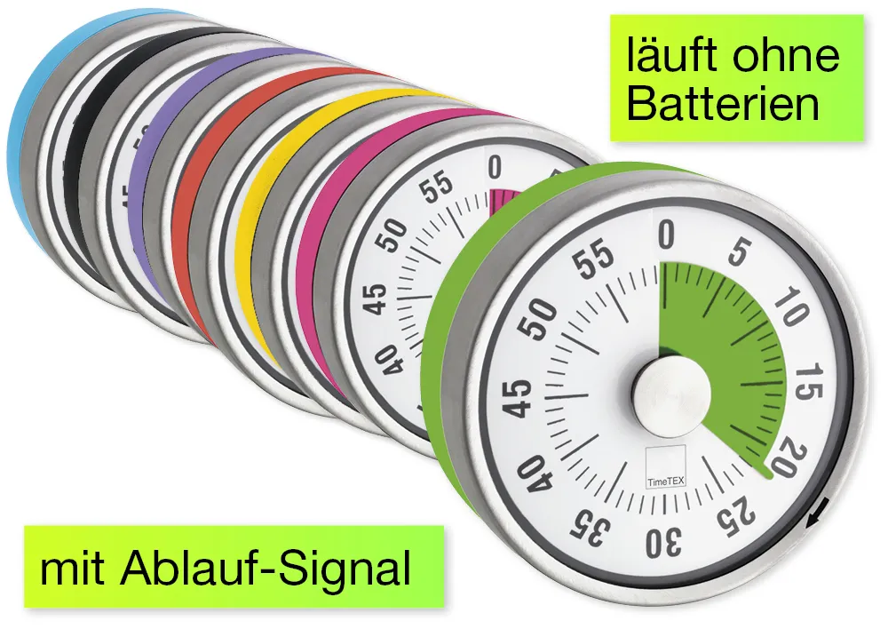 Timer tijdsduurklok "Automatik" compact, met magneet