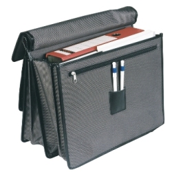 TimeTEX Lehrertasche "Maxima Trend", granitgrau, Nylongewebe II./SO