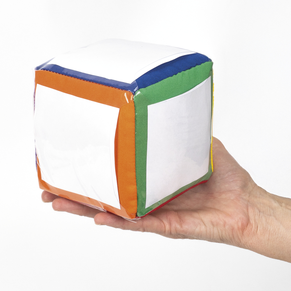 Puste kostki z kieszeniami 10 cm