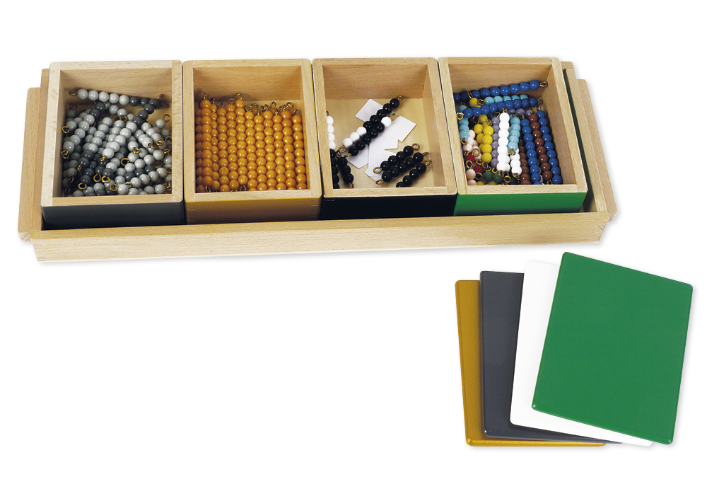 Kit pour le jeu du serpent de la soustraction TimeTEX « Montessori Premium »