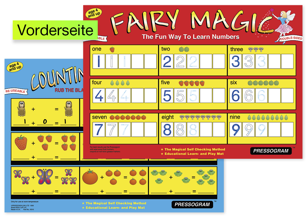 TimeTEX magic board "Mathematics" Engelsk aritmetisk magi