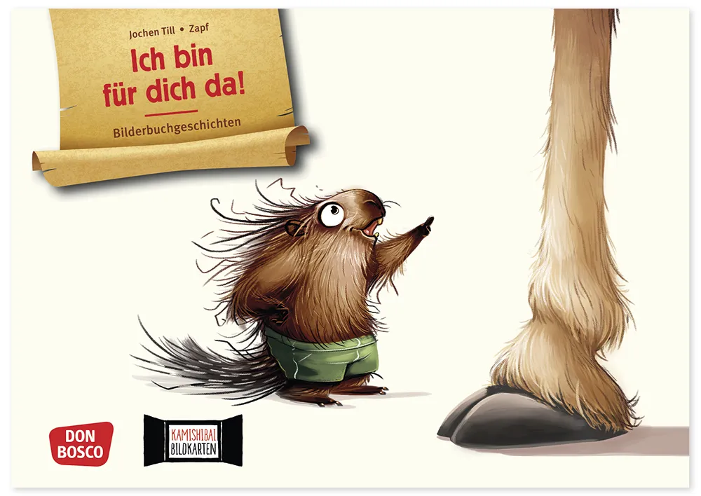 Bildergeschichten-Karten "Ich bin für Dich da", 17-tlg.