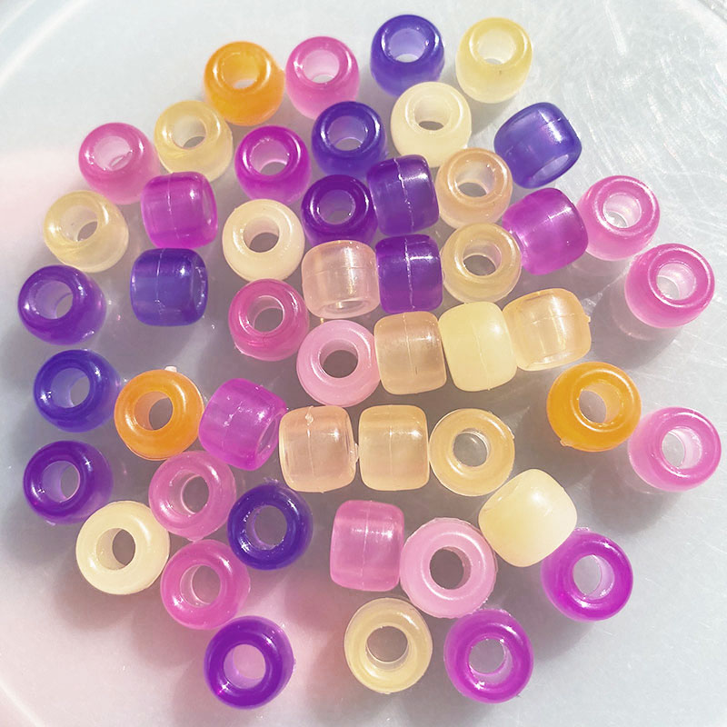 Set UV-Perlen, bunt, 50 Stück